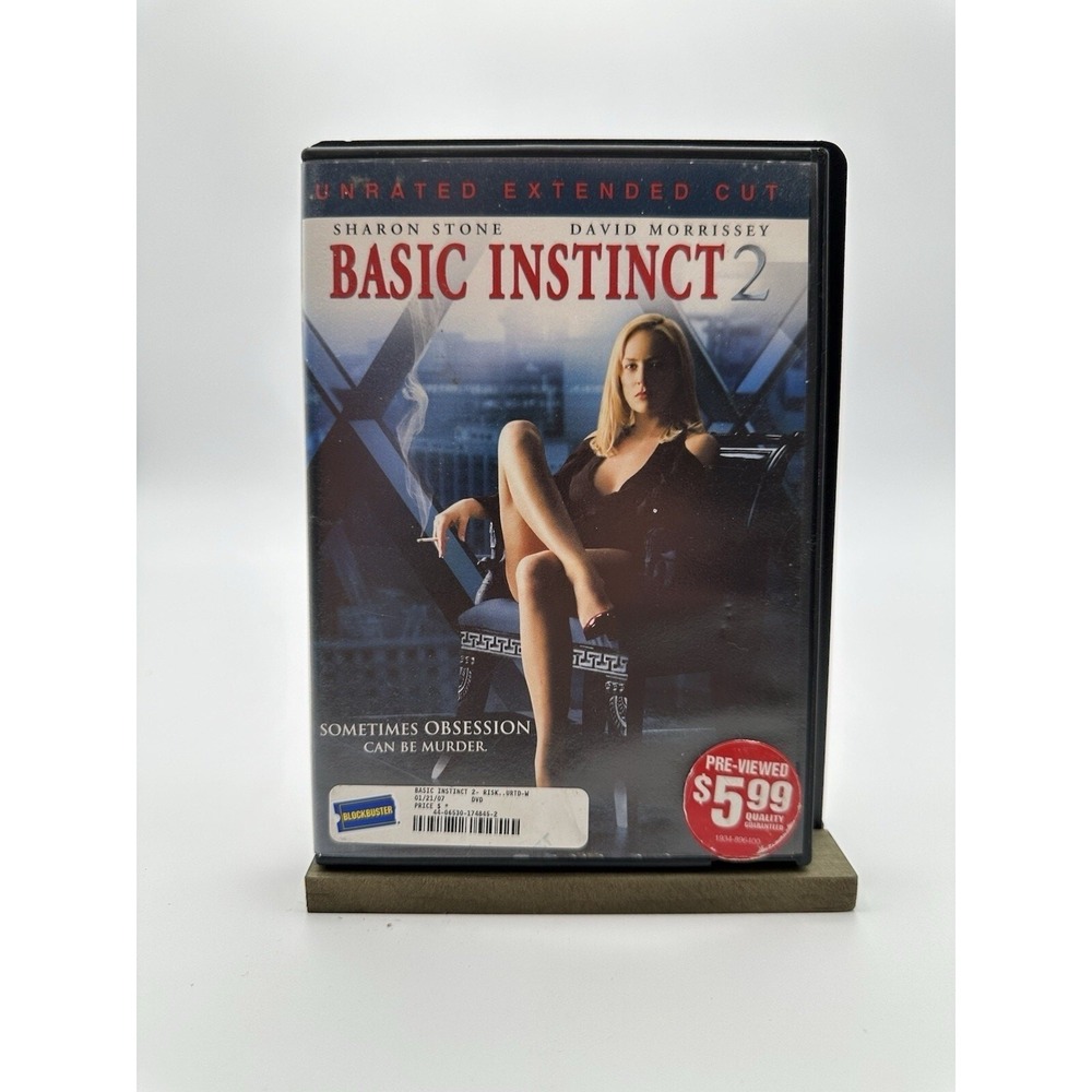 Basic Instinct 2 (DVD, 2006, Unrated)‎